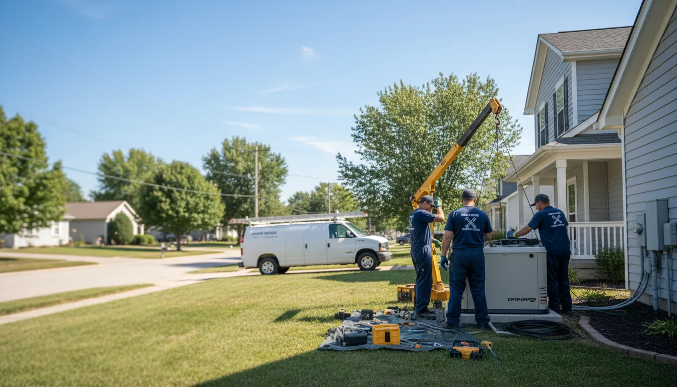 Generator Installation in Sparland, IL near me